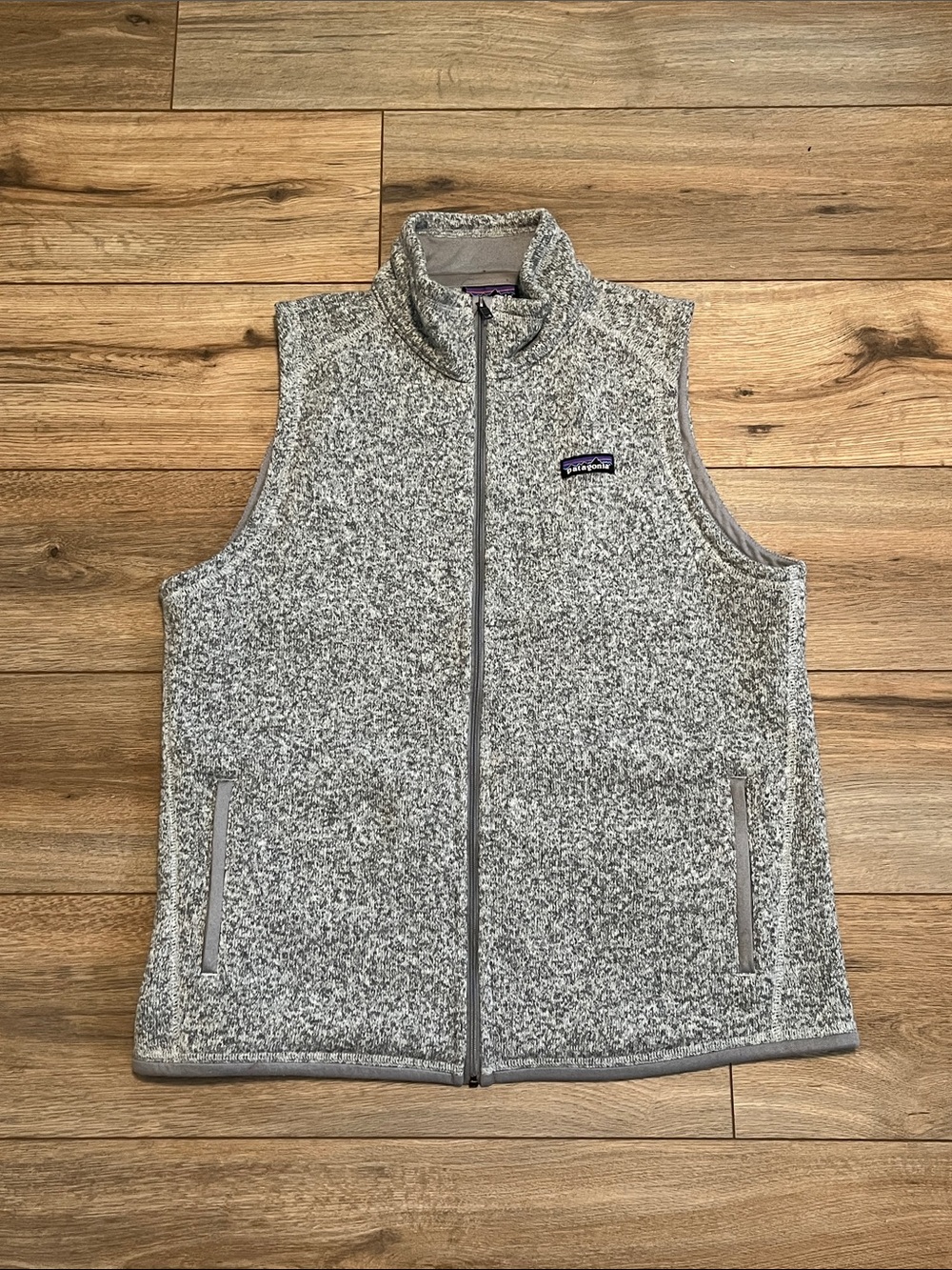 Patagonia Better Sweater Fleece Vest Gray Women’s XL Full Zip
